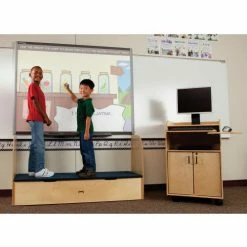 Jonti-Craft® iRise™ Deluxe IWB Step - 60"W x 9"H Step -Ladders Sales Store 1054JC wkids