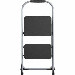 Cosco® Steel 2 Step Stool Ladder with Rubber Hand Grip, Type III -Ladders Sales Store 11308PBL1E 04