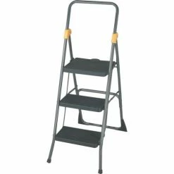 Cosco® Folding 3 Step Stool Ladder, Type 1A -Ladders Sales Store 11839GGO 06