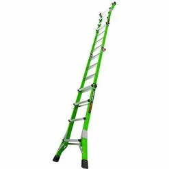Little Giant Fiberglass Dark Horse 2.0 Multi-Use Extension Ladder, 17' Type 1A, Green -Ladders Sales Store 16117 001 10