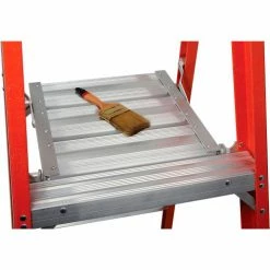 Werner 4' Fiberglass Platform Step Ladder 300 lb. Cap - P6204 -Ladders Sales Store 207670 07