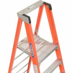 Werner 6' Fiberglass Platform Step Ladder 300 lb. Cap - P6206 24 Werner 6' Fiberglass Platform Step Ladder 300 lb. Cap - P6206 -Ladders Sales Store 207671 03