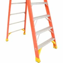 Werner 6' Fiberglass Platform Step Ladder 300 lb. Cap - P6206 27 Werner 6' Fiberglass Platform Step Ladder 300 lb. Cap - P6206 -Ladders Sales Store 207671 06