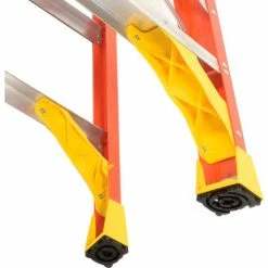 Werner 6' Fiberglass Platform Step Ladder 300 lb. Cap - P6206 31 Werner 6' Fiberglass Platform Step Ladder 300 lb. Cap - P6206 -Ladders Sales Store 207671 10