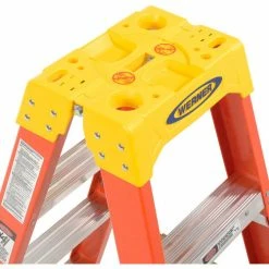 Werner 4' Dual Access Fiberglass Step Ladder 300 lb. Cap - T6204 -Ladders Sales Store 207675 08