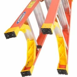 Werner 4' Dual Access Fiberglass Step Ladder 300 lb. Cap - T6204 -Ladders Sales Store 207675 09
