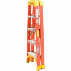 Werner 5' Dual Access Fiberglass Step Ladder 300 lb. Cap - T6205 -Ladders Sales Store 207676 02