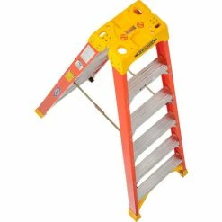 Werner 6' Dual Access Fiberglass Step Ladder 300 lb. Cap - T6206 -Ladders Sales Store 207677 10