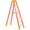 Werner 8' Dual Access Fiberglass Step Ladder 300 lb. Cap - T6208