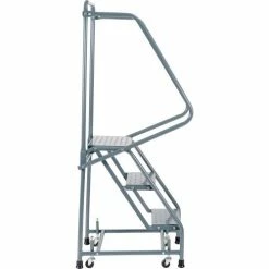 Ballymore Perforated 16"W 3 Step Steel Rolling Ladder 10"D Top Step - H318P 14 Ballymore Perforated 16"W 3 Step Steel Rolling Ladder 10"D Top Step - H318P -Ladders Sales Store 237323 02