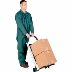 Vestil Folding Stepladder Also Functions as a Hand Truck 20"D x 37"H -Ladders Sales Store 249595 1