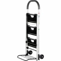 Vestil Folding Stepladder Also Functions as a Hand Truck 18-1/2"W x 29"D x 47"H 9 Vestil Folding Stepladder Also Functions as a Hand Truck 18-1/2"W x 29"D x 47"H -Ladders Sales Store 249596 3