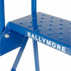 Ballymore 4 Step Lock-N-Stock Folding Rolling Ladder, 350 Lb. Capacity -Ladders Sales Store 253808 05