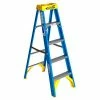 Werner 5' Fiberglass Step Ladder w/ Plastic Tool Tray - 6005 -Ladders Sales Store 30048452
