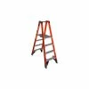 Werner 4' Dual Access Fiberglass Platform Ladder - PT7404 -Ladders Sales Store 30048477