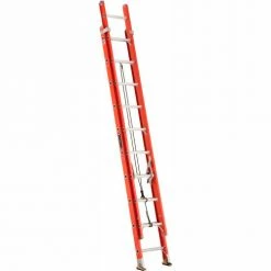 Louisville 20' Fiberglass Extension Ladder - 300 lb Cap. - FE322-0