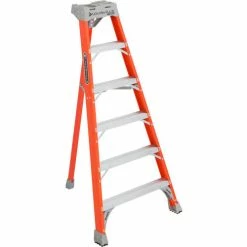 Louisville 6' Type 1A Fiberglass Tripod Ladder, 300 Lb. Cap. - FT1506