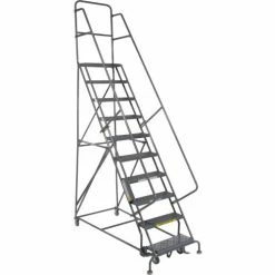 Tri-Arc CAL-OSHA KIT 10-12 Step Ladders - 24" w Steps/20" D Platform - GRCAL1012-D2