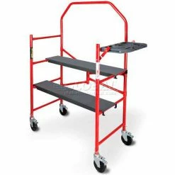 Metaltech BuildMan Grade 4' Folding Scaffold Work Platform - I-BM4S
