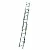 Werner 16' Type II Aluminum 3 Section Compact Extension Ladder D1216-3 -Ladders Sales Store 31131535