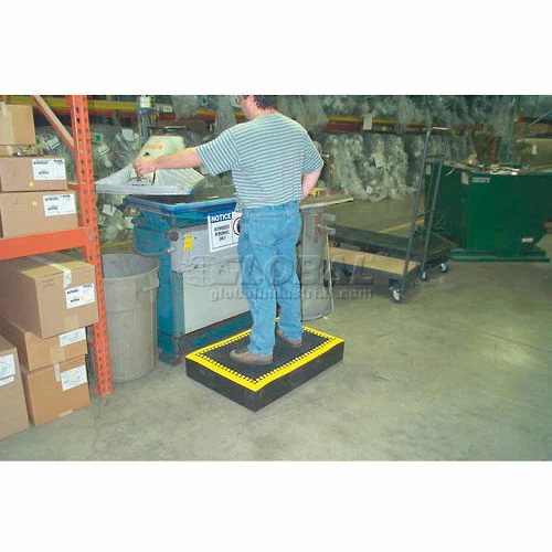 Structural Plastics Corp Add-A-Level Stackable Platform Starter 2-5/8" Thick 3' x 8' Black 4 Structural Plastics Corp Add-A-Level Stackable Platform Starter 2-5/8" Thick 3' x 8' Black - Image 2
