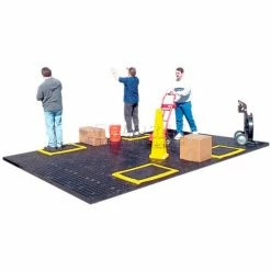 Structural Plastics Corp Add-A-Level Stackable Platform Starter 2-5/8" Thick 2' x 8' Black -Ladders Sales Store 535301 03 3