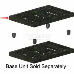 Structural Plastics Corp Add-A-Level™ Stackable Platform Add-On 2-5/8" Thick 2' x 3' Black -Ladders Sales Store 535311 01 1