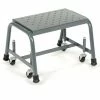 Ballymore Perforated 16"W 1 Step Steel Rolling Ladder 10"D Top Step - 118P 1 Ballymore Perforated 16"W 1 Step Steel Rolling Ladder 10"D Top Step - 118P -Ladders Sales Store 607320