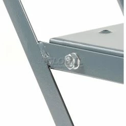 Ballymore Perforated 16"W 3 Step Steel Rolling Ladder 10"D Top Step - 318P 27 Ballymore Perforated 16"W 3 Step Steel Rolling Ladder 10"D Top Step - 318P -Ladders Sales Store 607322 06