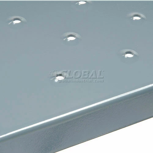 Ballymore Perforated 16"W 3 Step Steel Rolling Ladder 10"D Top Step - 318P 9 Ballymore Perforated 16"W 3 Step Steel Rolling Ladder 10"D Top Step - 318P - Image 7