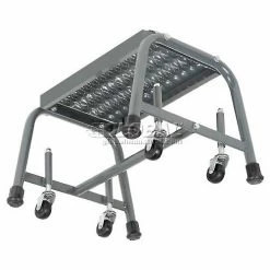 Ballymore Grip 16"W 1 Step Steel Rolling Ladder 10"D Top Step - 118G -Ladders Sales Store 607340 02