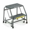 Ballymore Grip 16"W 2 Step Steel Rolling Ladder 20"D Top Step - 21820GSU -Ladders Sales Store 607341 1