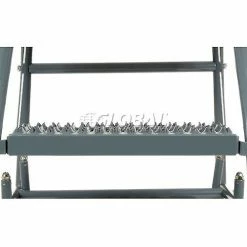 Ballymore Grip 16"W 2 Step Steel Rolling Ladder 10"D Top Step - 218G -Ladders Sales Store 607341 08