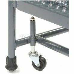 Ballymore Grip 16"W 3 Step Steel Rolling Ladder 10"D Top Step - 318G -Ladders Sales Store 607342 09