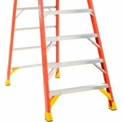 Werner 8' Type 1A Fiberglass Podium Ladder - PD6208 26 Werner 8' Type 1A Fiberglass Podium Ladder - PD6208 -Ladders Sales Store 640774 07