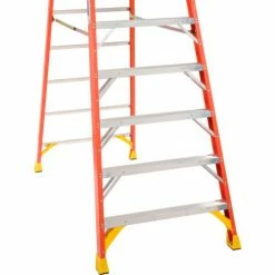 Werner 10' Type 1A Fiberglass Podium Ladder - PD6210 -Ladders Sales Store 640775 08