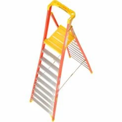 Werner 10' Type 1A Fiberglass Podium Ladder - PD6210 -Ladders Sales Store 640775 10
