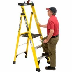 Werner 3' Type 1AA Fiberglass Podium Ladder - PD7303 24 Werner 3' Type 1AA Fiberglass Podium Ladder - PD7303 -Ladders Sales Store 640866 03