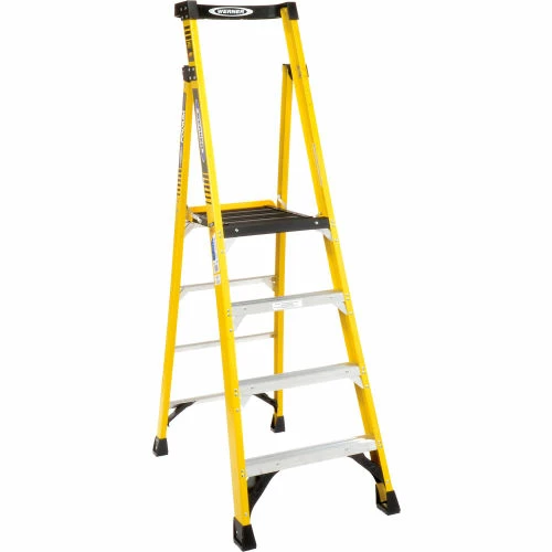 Werner 4' Type 1AA Fiberglass Podium Ladder - PD7304 4 Werner 4' Type 1AA Fiberglass Podium Ladder - PD7304 - Image 2