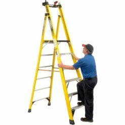 Werner 6' Type 1AA Fiberglass Podium Ladder - PD7306 24 Werner 6' Type 1AA Fiberglass Podium Ladder - PD7306 -Ladders Sales Store 640868 03