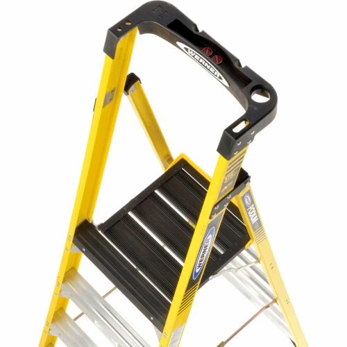 Werner 6' Type 1AA Fiberglass Podium Ladder - PD7306 9 Werner 6' Type 1AA Fiberglass Podium Ladder - PD7306 - Image 7