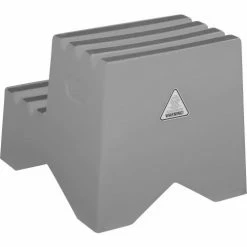 Global Industrial 2 Step Plastic Step Stand, 21"W x 19-1/2"L x 24-1/2"H, Gray 12 Global Industrial 2 Step Plastic Step Stand, 21"W x 19-1/2"L x 24-1/2"H, Gray -Ladders Sales Store 641271GY 02