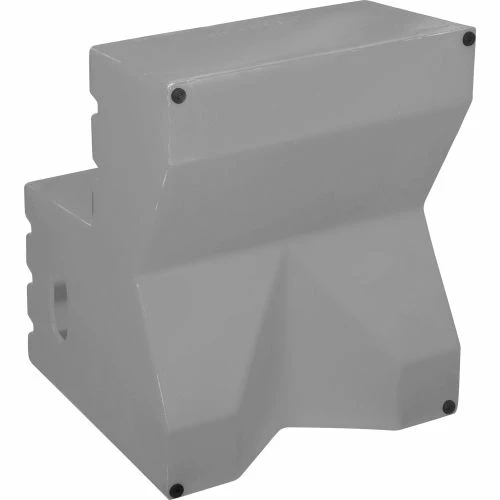 Global Industrial 2 Step Plastic Step Stand, 21"W x 19-1/2"L x 24-1/2"H, Gray 6 Global Industrial 2 Step Plastic Step Stand, 21"W x 19-1/2"L x 24-1/2"H, Gray - Image 4