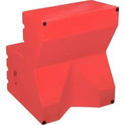 Global Industrial™ 2 Step Plastic Step Stand, 21"W x 19-1/2"L x 24-1/2"H, Red -Ladders Sales Store 641271RD 03