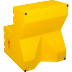 Global Industrial™ 2 Step Plastic Step Stand, 21"W x 19-1/2"L x 24-1/2"H, Yellow -Ladders Sales Store 641271 03