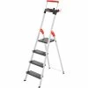 Hailo L100 Pro 4 Step Aluminum Folding Step Ladder -Ladders Sales Store 8050 427 01
