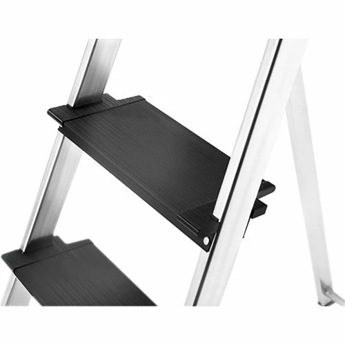 Hailo L100 Pro 6 Step Aluminum Folding Step Ladder 5 Hailo L100 Pro 6 Step Aluminum Folding Step Ladder - Image 3