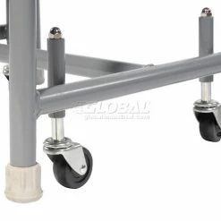 Tri-Arc Grip 16"W 1 Step Steel Rolling Ladder 10"D Top Step - WLSR001162 -Ladders Sales Store 861010ps 02