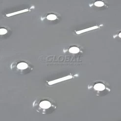 Tri-Arc Perforated 16"W 2 Step Steel Rolling Ladder 20"D Top Step - KDSR002166-D2 -Ladders Sales Store 861013PS 06