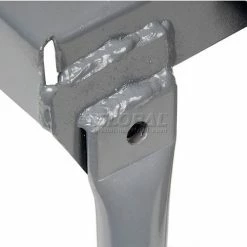 Tri-Arc Perforated 16"W 2 Step Steel Rolling Ladder 20"D Top Step - KDSR002166-D2 -Ladders Sales Store 861013PS 08